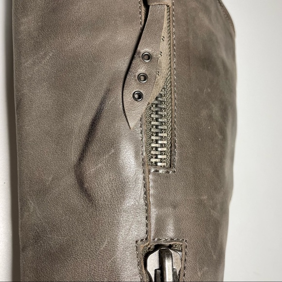 Modern Vice genuine leather long boot in light mocha color size 6 - Picture 8 of 13